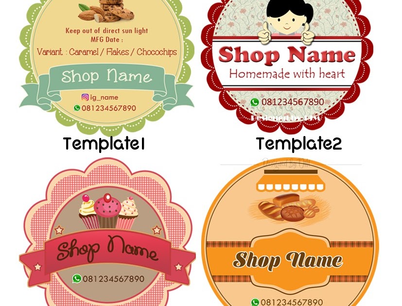 Detail Contoh Label Untuk Toples Kue Kering Nomer 49