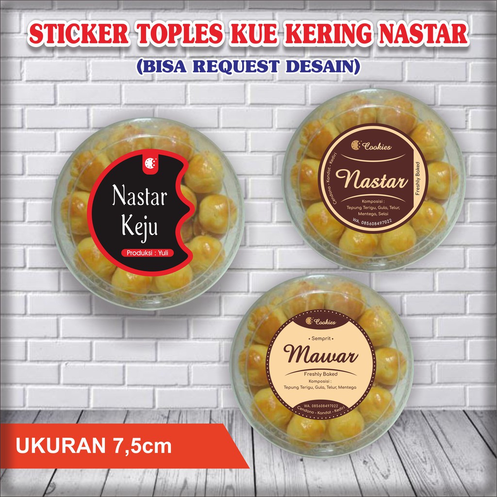 Detail Contoh Label Untuk Toples Kue Kering Nomer 10