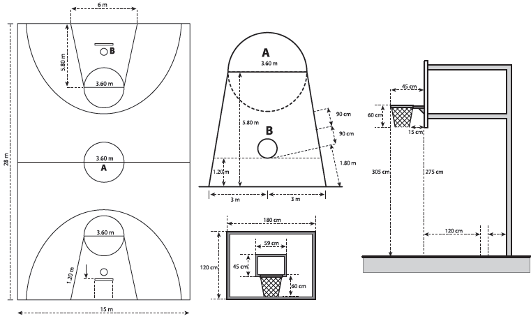Detail Contoh Lapangan Basket Nomer 31