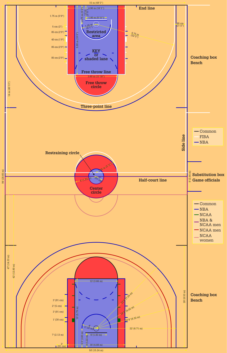Detail Contoh Lapangan Basket Nomer 43