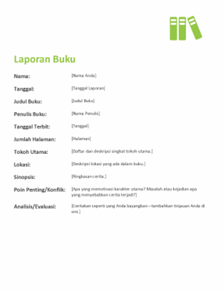 Detail Contoh Laporan Buku Nomer 2