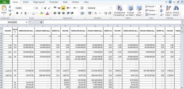 Detail Contoh Laporan Excel Nomer 15