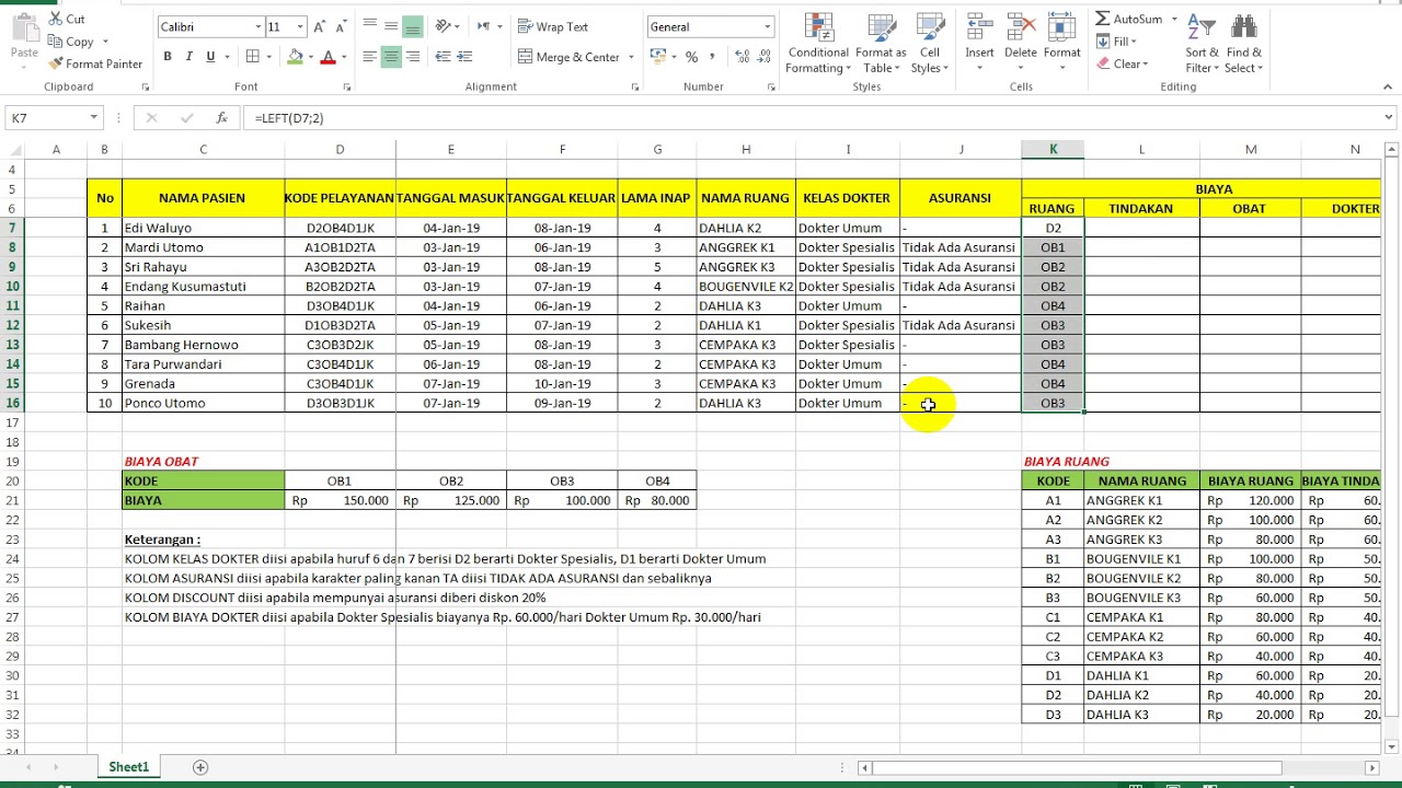 Detail Contoh Laporan Excel Nomer 40