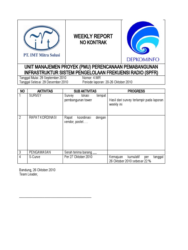 Download Contoh Laporan Hrd Excel Nomer 31