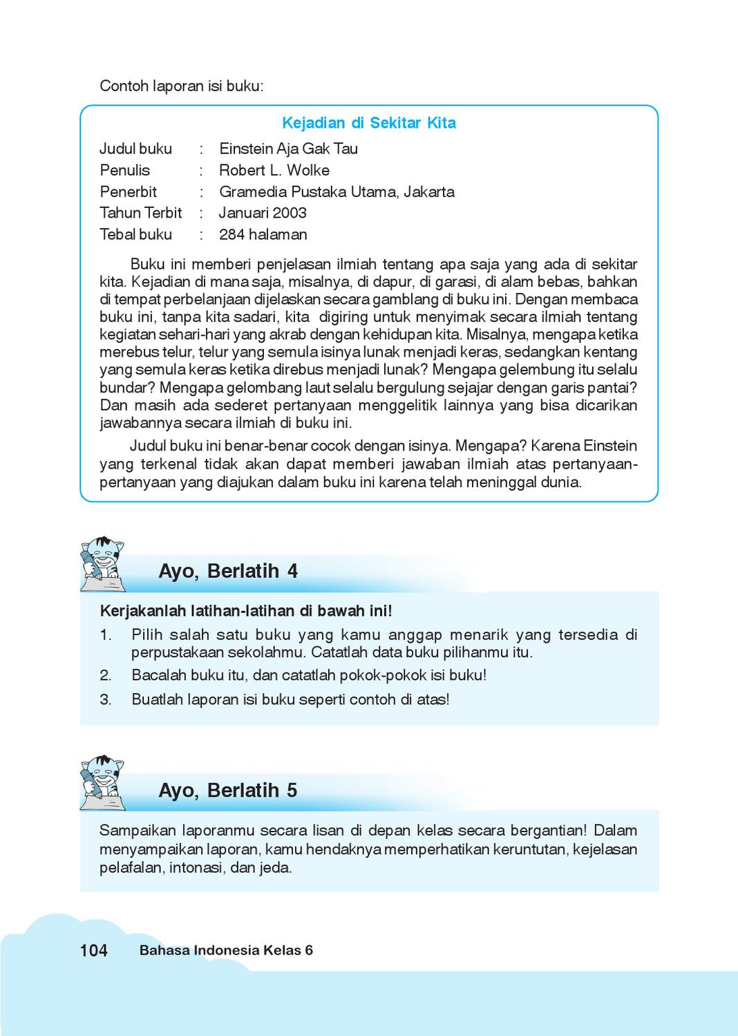 Detail Contoh Laporan Isi Buku Nomer 11