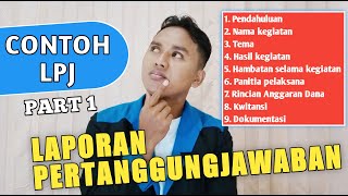 Detail Contoh Laporan Pertanggungjawaban Organisasi Nomer 21