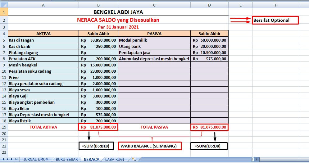 Detail Contoh Laporan Piutang Excel Nomer 12