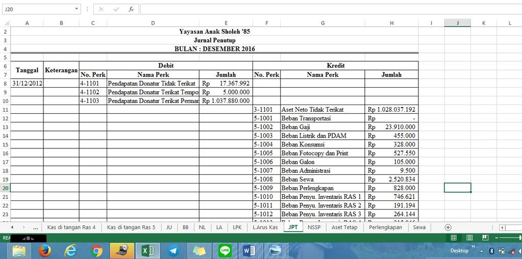 Detail Contoh Laporan Piutang Excel Nomer 35