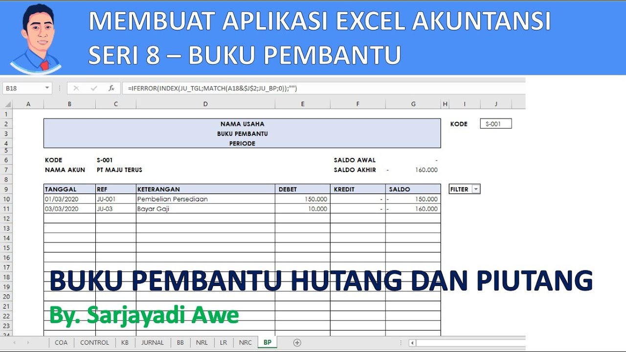 Detail Contoh Laporan Piutang Excel Nomer 5