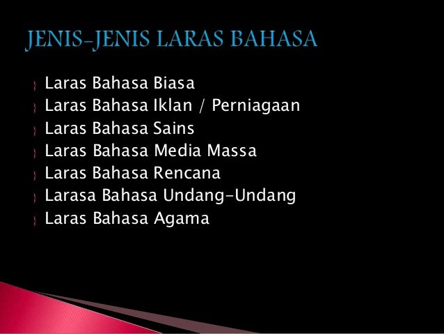 Detail Contoh Laras Bahasa Nomer 13