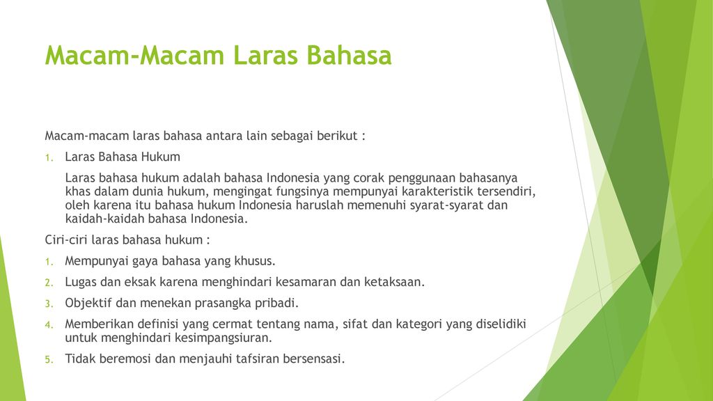 Detail Contoh Laras Bahasa Nomer 3