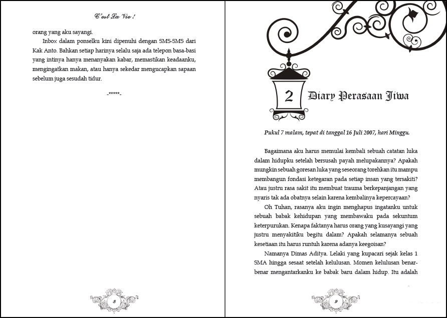 Detail Contoh Layout Buku Nomer 2