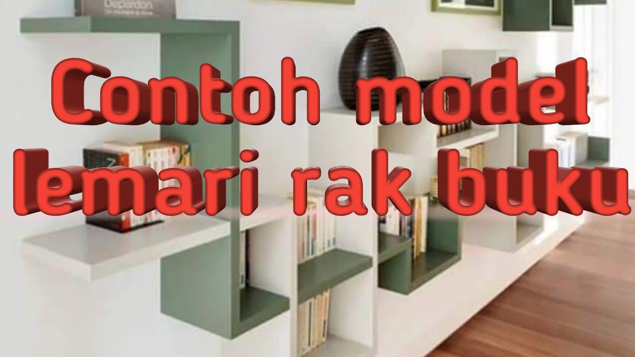 Detail Contoh Lemari Buku Nomer 36