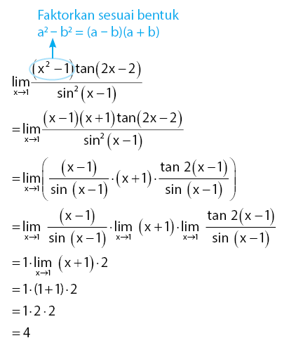 Contoh Limit Fungsi Trigonometri - KibrisPDR