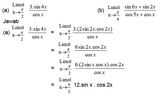 Detail Contoh Limit Fungsi Trigonometri Nomer 5