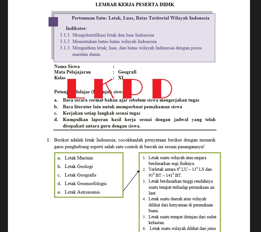 Detail Contoh Lkpd Bahasa Indonesia Nomer 25