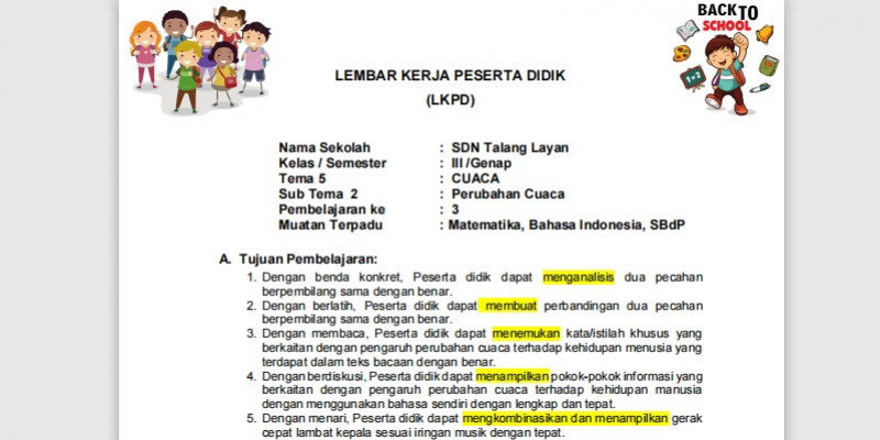 Detail Contoh Lkpd Bahasa Indonesia Nomer 48