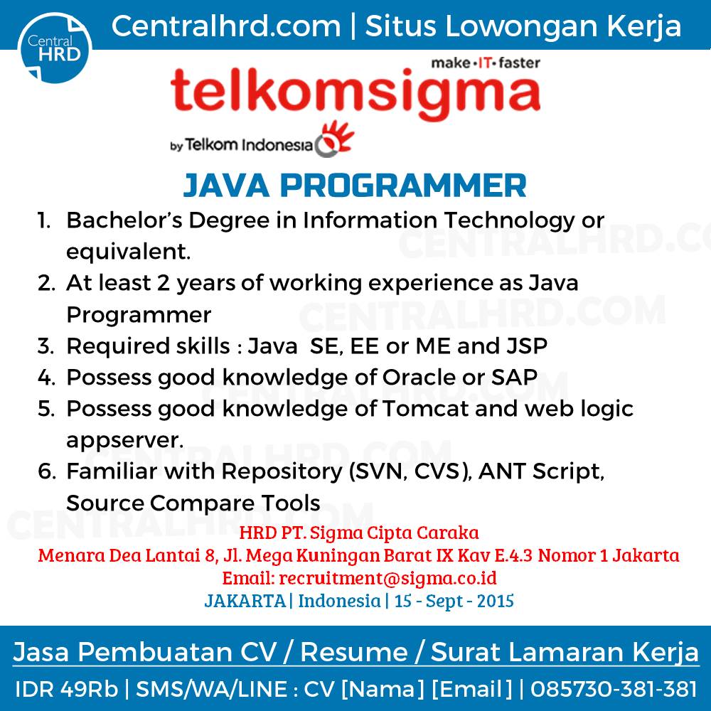 Detail Contoh Lowongan Kerja Beserta Surat Lamaran Kerjanya Dalam Bahasa Inggris Nomer 8