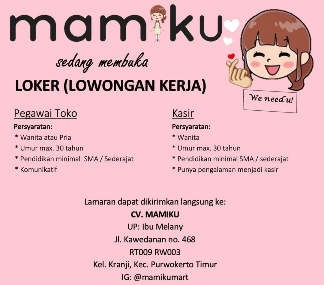 Detail Contoh Lowongan Pekerjaan Untuk Wanita Nomer 22