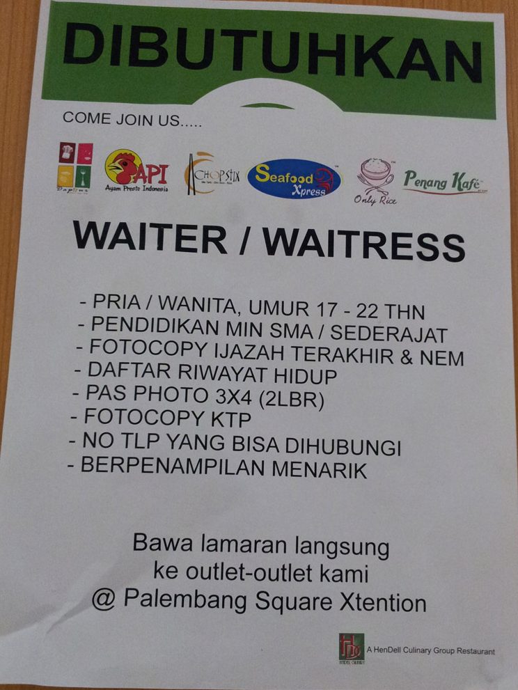 Detail Contoh Lowongan Pekerjaan Untuk Wanita Nomer 34