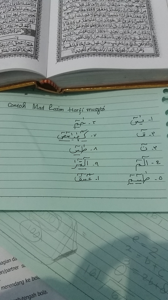 Detail Contoh Mad Lazim Mutsaqqal Kilmi Beserta Ayat Dan Suratnya Nomer 13