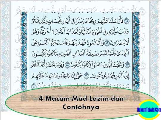 Detail Contoh Mad Lazim Mutsaqqal Kilmi Beserta Ayat Dan Suratnya Nomer 28