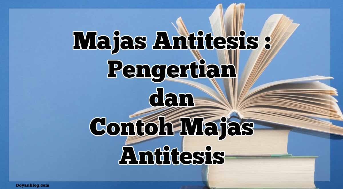 Detail Contoh Majas Antitesis Nomer 26