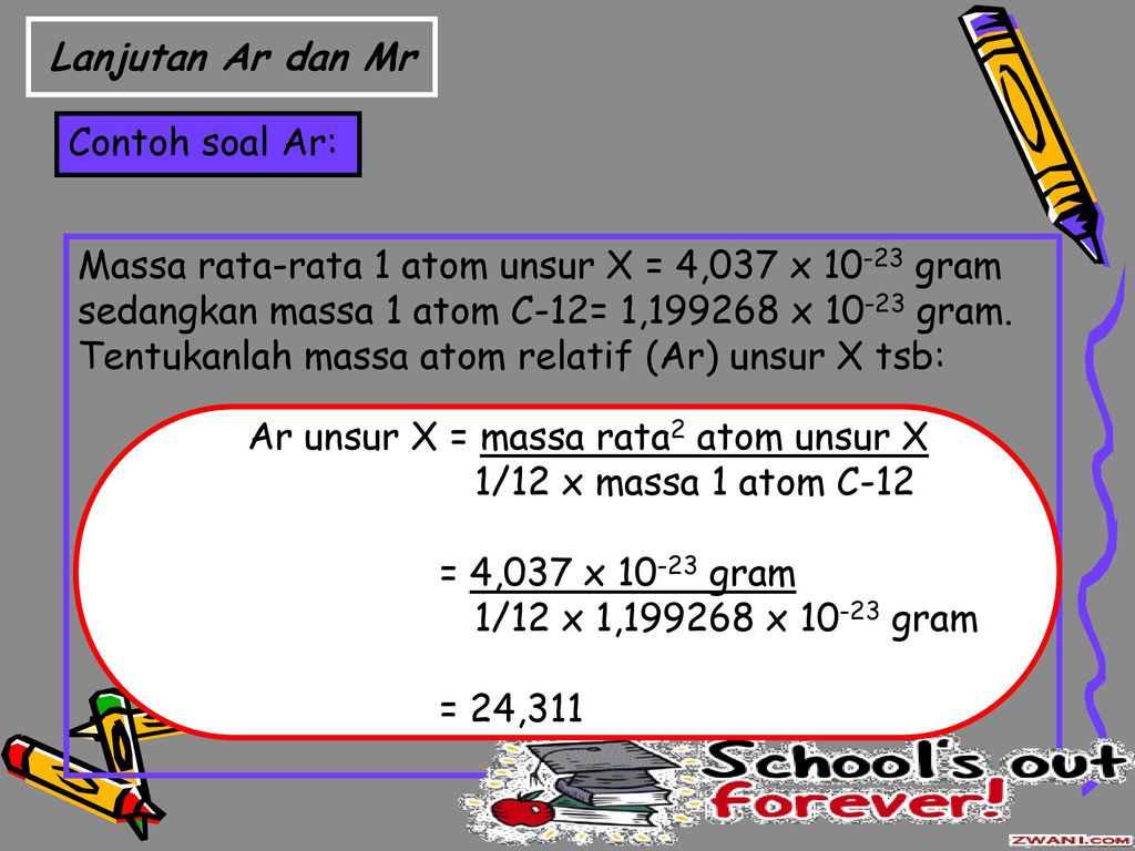 Detail Contoh Massa Molekul Relatif Nomer 28