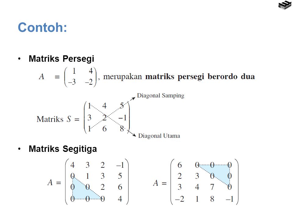 Detail Contoh Matriks Persegi Nomer 3