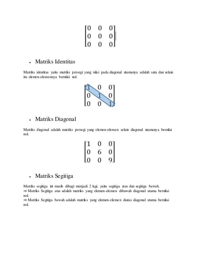 Detail Contoh Matriks Persegi Nomer 21