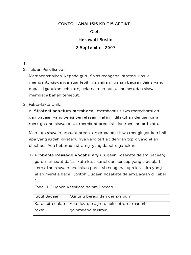 Detail Contoh Membuat Analisis Nomer 7