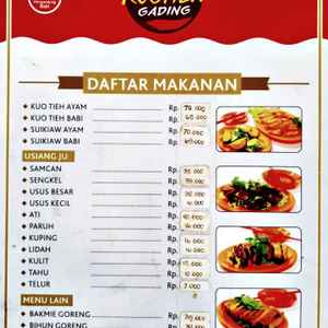 Detail Contoh Menu Bahasa Inggris Nomer 46