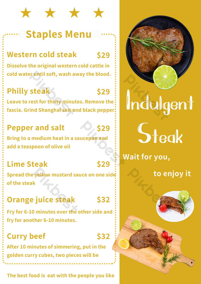 Detail contoh menu restoran dalam bahasa inggris koleksi nomer 16