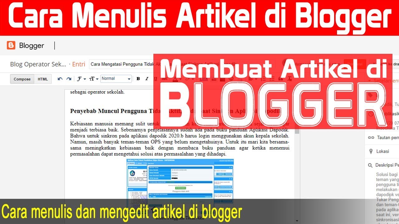 Detail Contoh Menulis Artikel Nomer 44