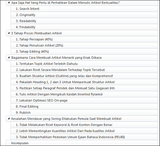 Detail Contoh Menulis Artikel Nomer 6