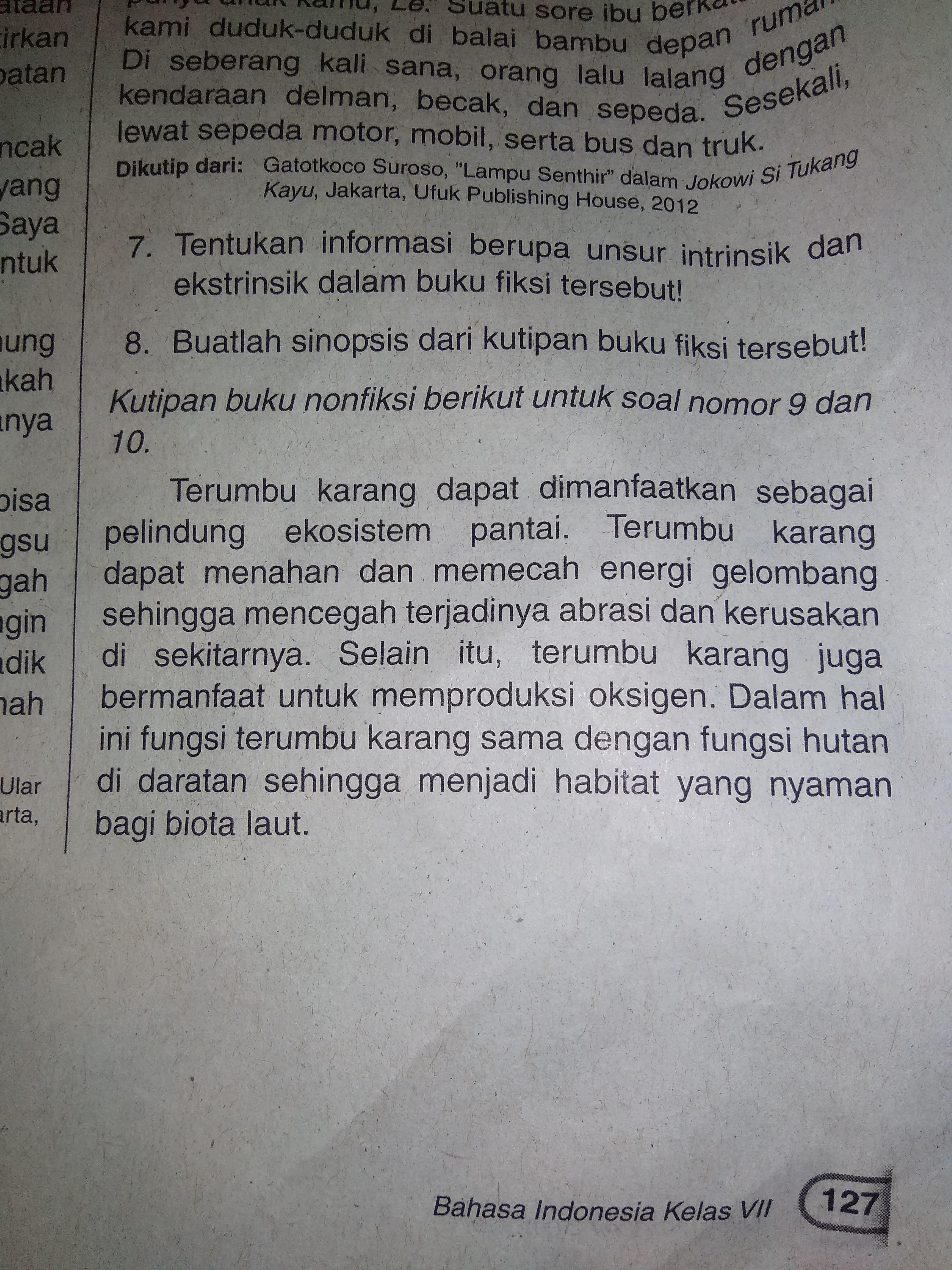 Detail Contoh Merangkum Buku Fiksi Nomer 8