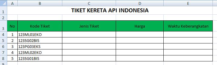 Detail Contoh Microsoft Excel Nomer 30