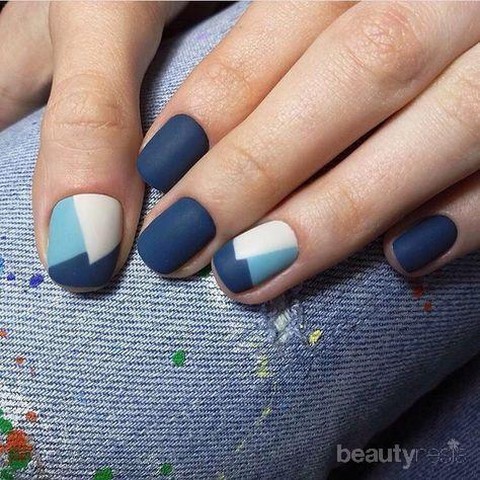 Detail Contoh Nail Art Untuk Kuku Pendek Nomer 21