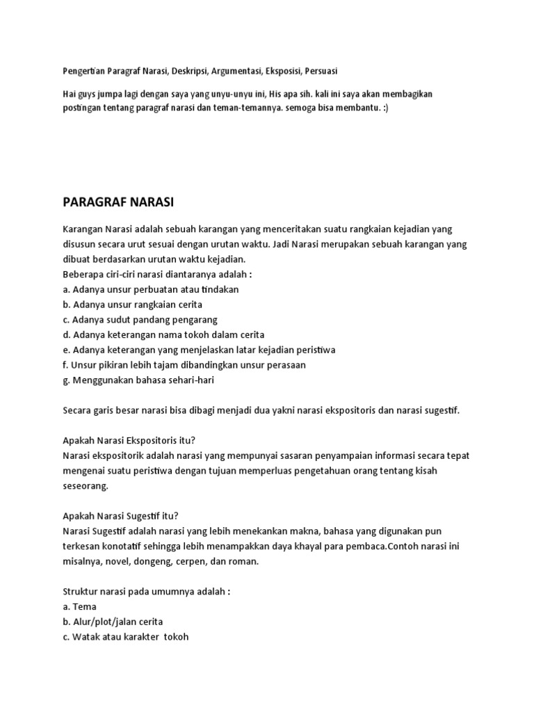Detail Contoh Narasi Sugestif Bahasa Jawa Nomer 13