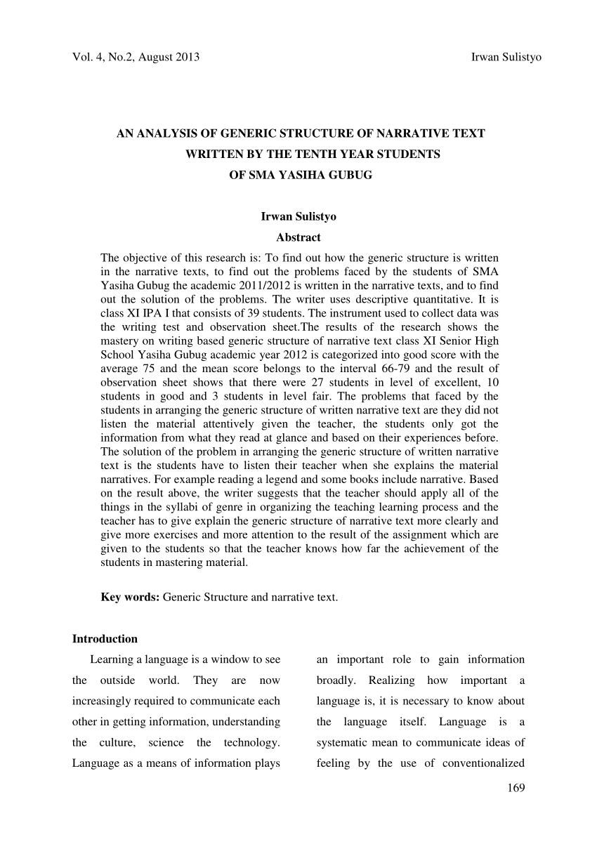 Detail Contoh Narrative Text Legend Beserta Generic Structure Nomer 19