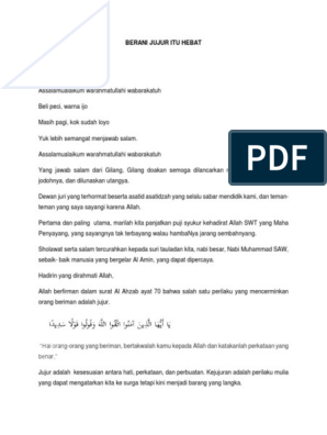 Detail Contoh Naskah Pidato Islam Untuk Anak Nomer 38