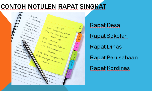 Detail Contoh Notulen Rapat Sekolah Nomer 49