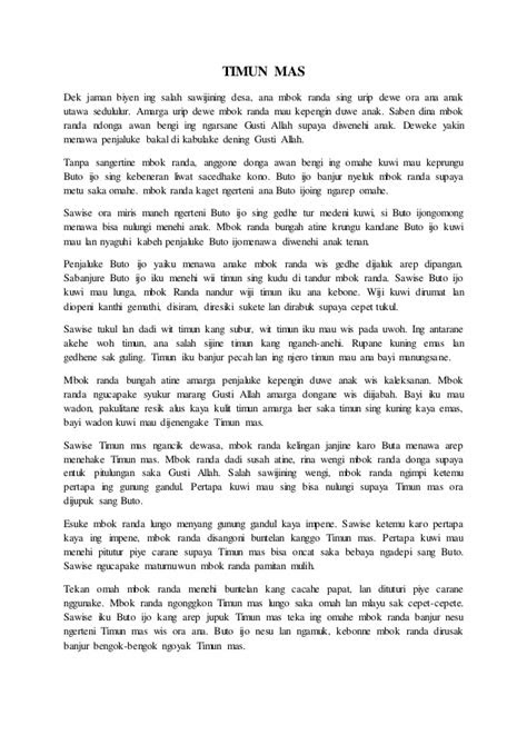Detail Contoh Novel Berbahasa Jawa Nomer 12