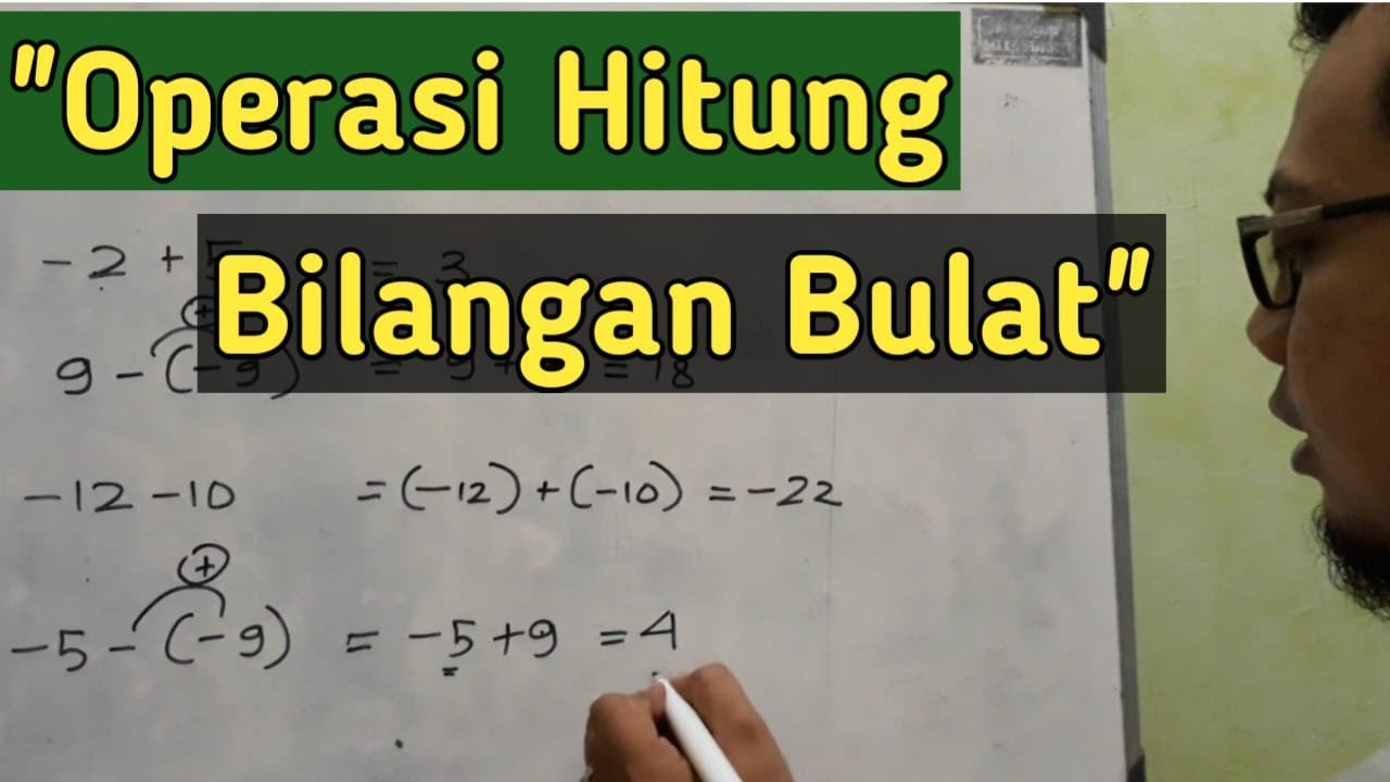 Detail Contoh Operasi Hitung Bilangan Bulat Nomer 4