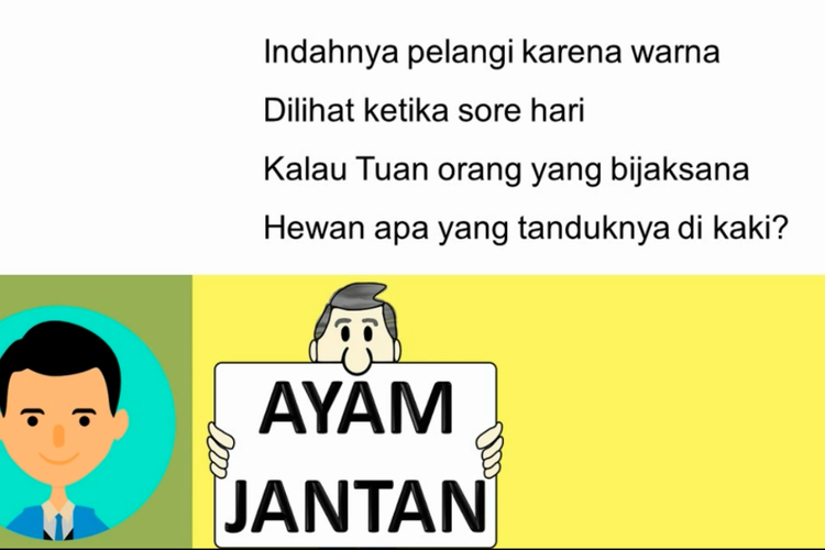 Detail Contoh Pantun Teka Teki Beserta Maknanya Nomer 14