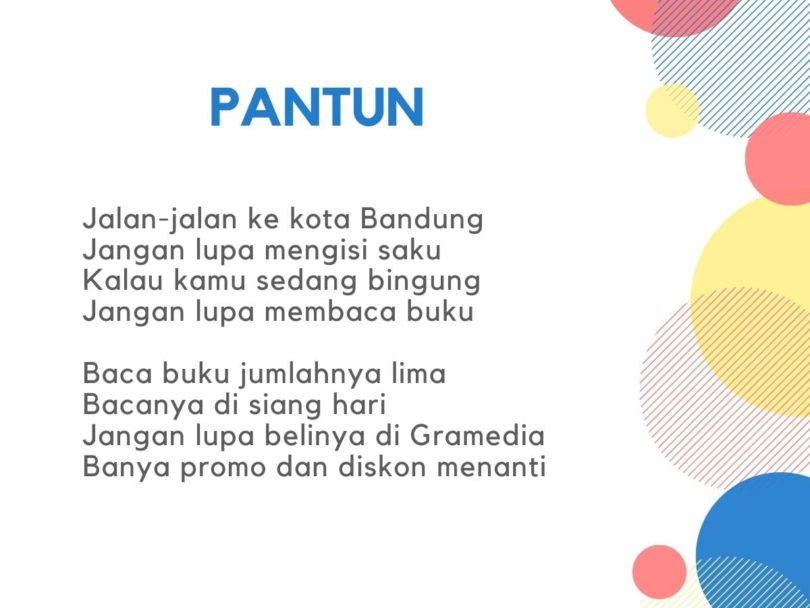 Detail Contoh Pantun Teka Teki Beserta Maknanya Nomer 20