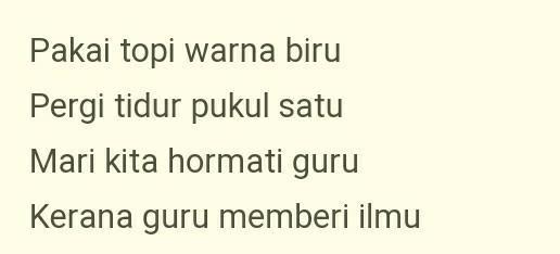 Detail Contoh Pantun Untuk Guru Nomer 22