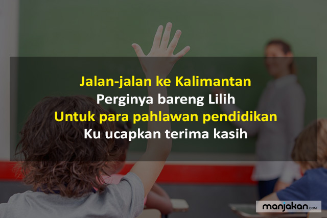 Detail Contoh Pantun Untuk Guru Nomer 5