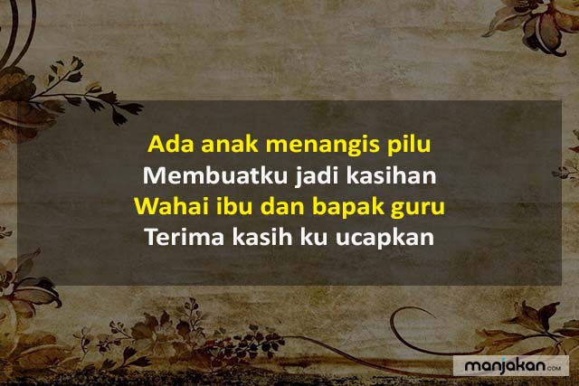 Detail Contoh Pantun Untuk Guru Nomer 42