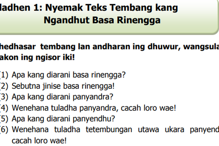 Detail Contoh Panyandra Bahasa Jawa Nomer 18